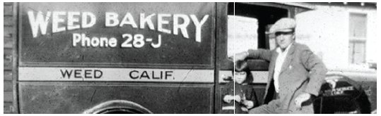 Weed Bakery — the Brunello family's original bakery in Northern California